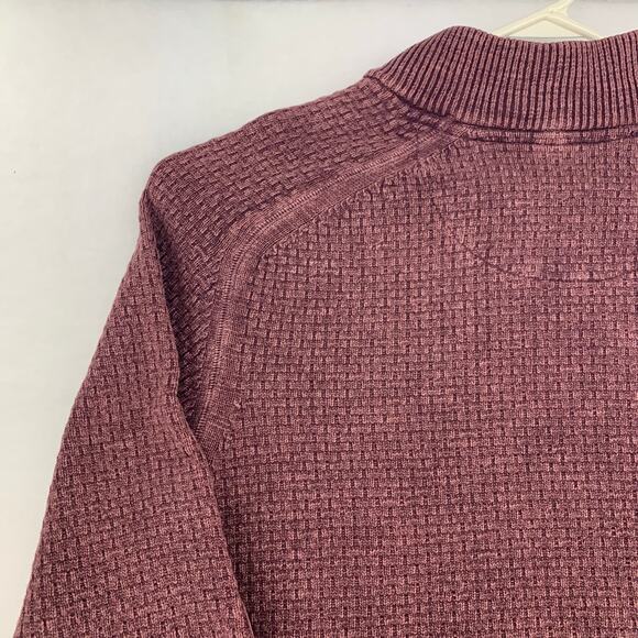 Tommy Bahama Sunbreak Half-Zip Sweater Chestnut Size XXL Big & Tall - Picture 11 of 15